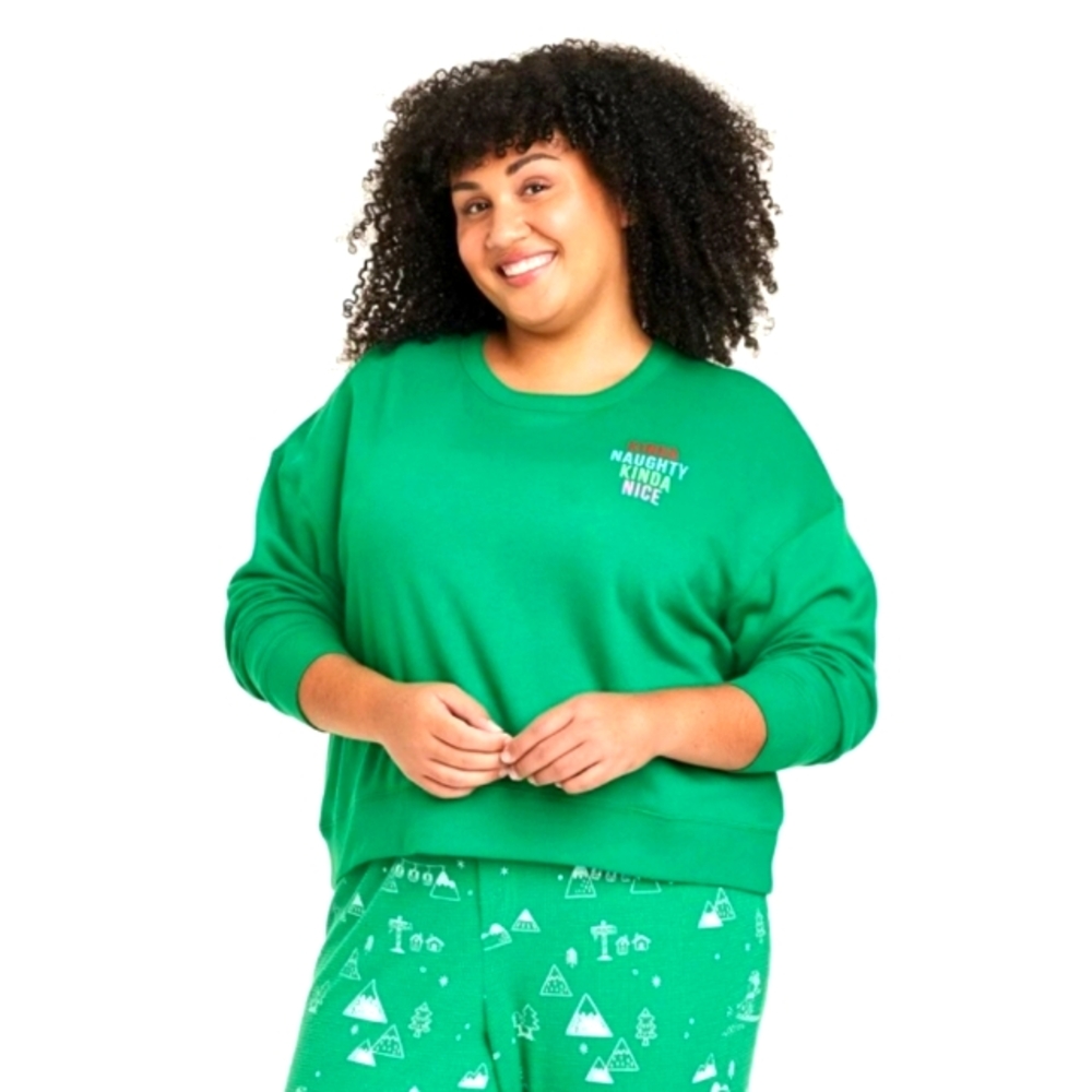 KINDA NAUGHTY KINDA NICE NWT WONDERSHOP CHRISTMAS SHIRT